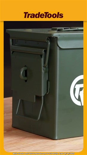 OVER 40% OFF😱🔥THIS WEEK'S SERIOUS SAVINGS ➡ RI Steel Lockable Ammo Storage Boxes (Ends 18.10.2025)