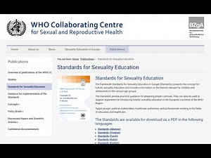 Normalisation of "minor attracted persons" by WHO education recommendations