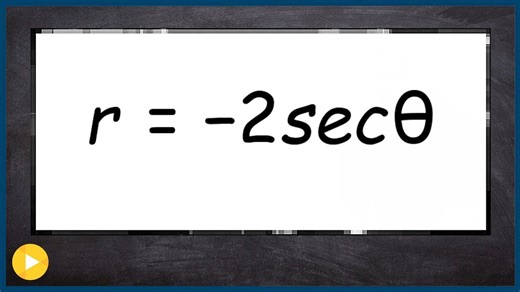 Learn how to convert polar equation to rectangular