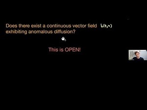 Scott Armstrong: Anomalous diffusion for passive scalar equations by fractal homogenization
