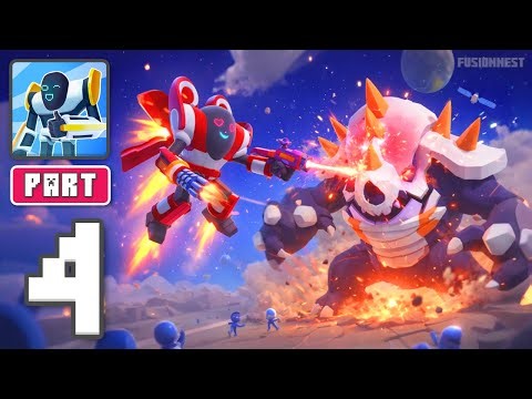 Mechangelion: Robot Fighting - Gameplay Walkthrough Part 4 - Mech Battles Ignite (iOS, Android)