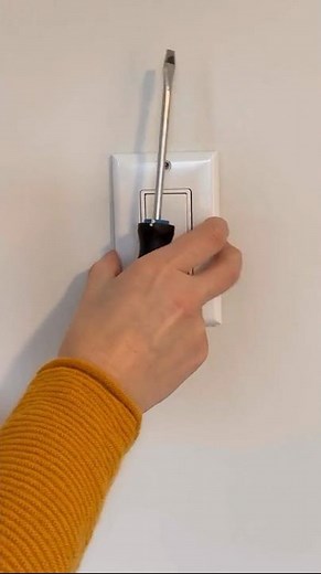 Unscrew your light switch covers…😱💡
