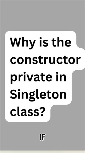 singleton pattern in java #programming #coding #trendingshorts