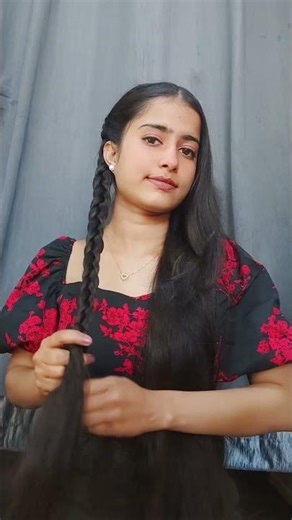 Everyday Easy Double Braided Hairstyle✨❤️#newpost #school #college #hairstyle #ytshorts #trending