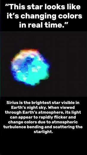 This Star Changes Colors in Real Time!