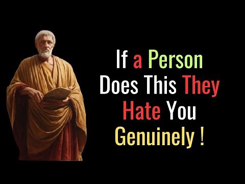 9 SIGNS of REAL Hatred – And Why It’s More Dangerous Than Anger | Stoic Philosophy