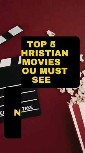 Top 5 Christian Movies You NEED to Watch! #christian