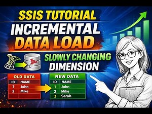 SSIS Tutorial - Incremental Data Load - Slowly Changing Dimension