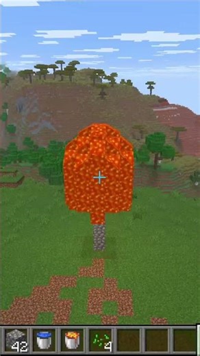 How To Lava Cast In Under 60 Seconds #minecraft #minecraftshorts #minecrafttutorial