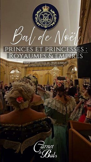 Carnet de Bals 2025 : Bal de Noël au Cercle Interalliés