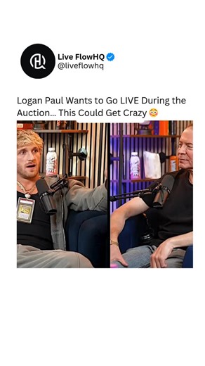 Live flow HQ on Instagram: "🚀 Logan Paul’s Next Massive Move: The Ultimate Pokémon Auction Event! 🃏 Is the collectible world ready for what’s coming next? Logan Paul just teased his most ambitious plan yet for the 30th Anniversary of Pokémon, and it’s set to be a game-changer. Logan revealed his vision to go LIVE during a massive auction, combining a high-stakes 1st Edition Box Break with real-time bidding on his own legendary cards. 📈 Why this is huge: • Live Multi-Tasking: Logan plans to wa