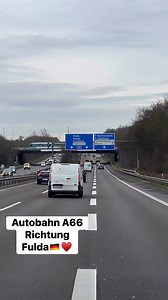 Autobahn A66 Richtung Fulda🇩🇪♥️ #deutschland #autobahn | Rhoda Sutherland