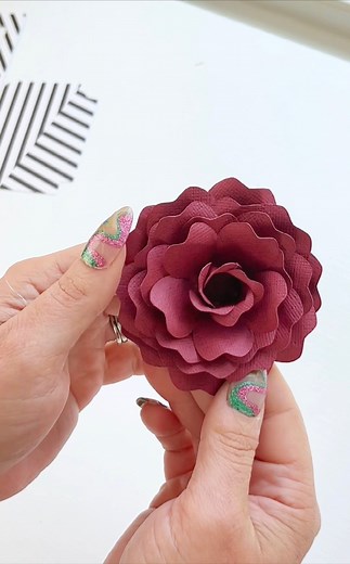 Looking to make your own floral SVG files - I have an intro class on inkscape over on my YT up now! Want to make this flower - check back because I think it will be coming soon to my blog. Don’t forget that crafting should be fun even when it’s your business. Making mistakes and learning is a crucial part. #paperflowers #svgtutorial #cricutcrafts #cricutflowers #paperflowerdecor | Dinosaur Mama SVG