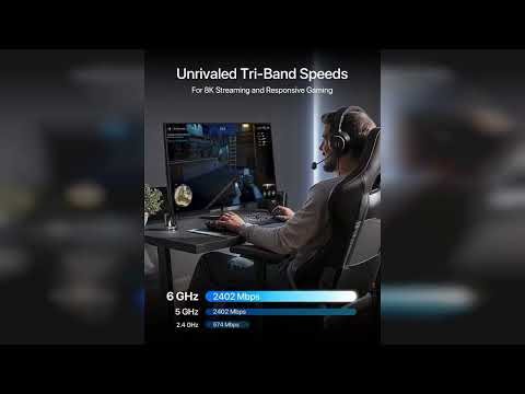 Review: BrosTrend AXE5400 WiFi 6E USB Adapter, Tri-Band Long Range USB WiFi Adapter for Deskto...