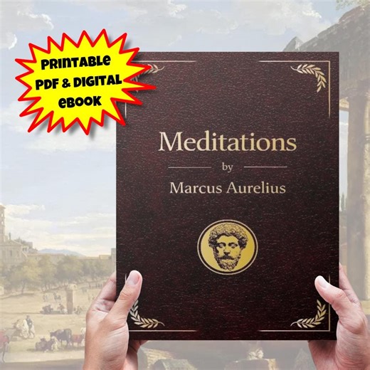 Meditations by Marcus Aurelius | Printable PDF Ebook | Digital Download | Public Domain Classic - Etsy Australia