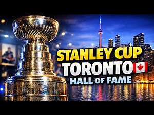 Hockey Hall of Fame Toronto Tour | Stanley Cup, NHL History & Legends 4K