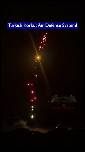 Turkish Korkut Air Defense System Firing at Full Rate in Live Fire Exercise!!