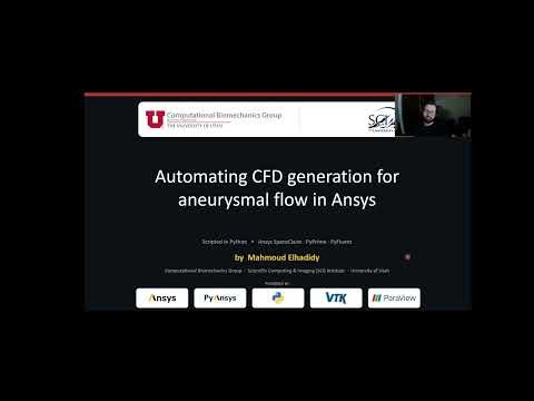 Automated CFD using PyAnsys (Intro to tutorial)