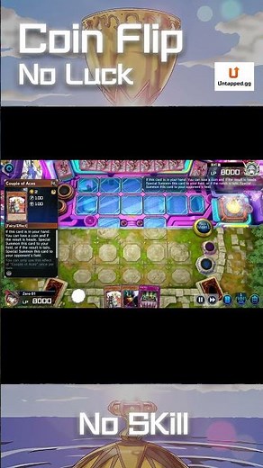 Coin Flip No Luck No Skill in Master Duel #yugioh #masterduel Yu-Gi-Oh! Master Duel