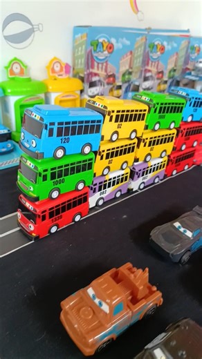 adorable tayo bus cute🌈🌈 🚌🚗 #shorts #toys