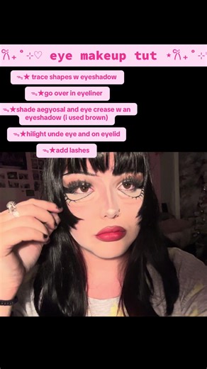 🎀 (@anhedonical.static)’s video of Eye Make Up Tutorial
