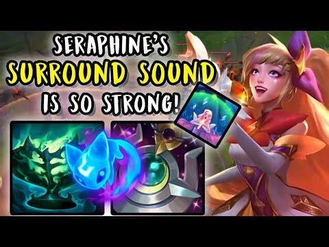 Seraphine W is SO STRONG! | Diamond Support | Patch 25.21