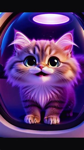 1️⃣ “The Magic Hair Machine – Cute Cat-Girl’s Stunning Transformation! ✨🐱”