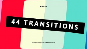 44 Line Transitions by tarazz - Premiere Rush Templates | Motion Array