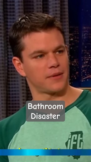 Matt Damon's Bathroom Disaster with Bill Clinton! 😱"