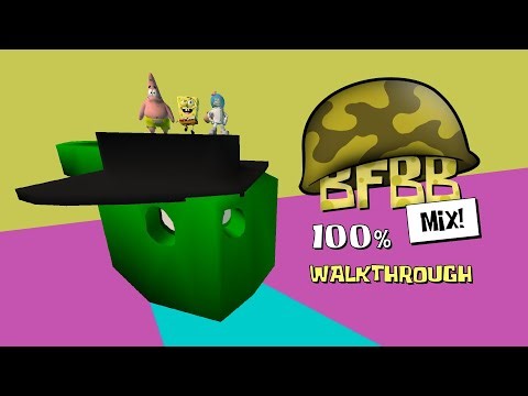 SpongeBob SquarePants: BFBBMix - Full 100% Walkthrough