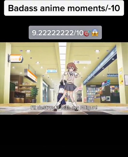 Top Sword Fighting Scenes in Toaru Kagaku no Railgun Anime