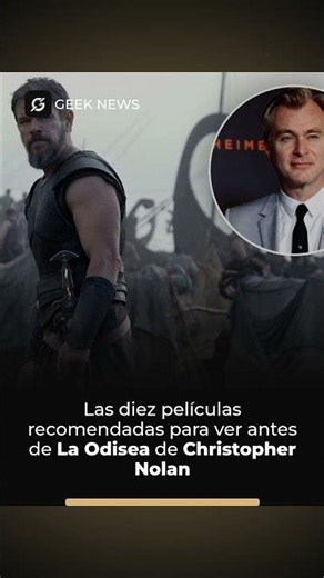 Películas previas a "La Odisea"