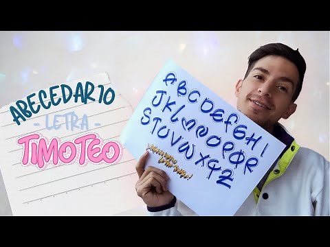 Todo sobre el ABECEDARIO en Letra Timoteo - PASO A PASO