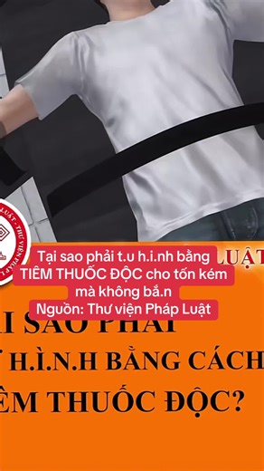 Tại sao tiêm thuốc độc lại tốn kém hơn bắn?