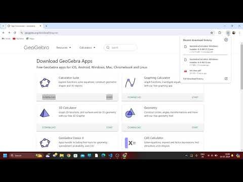 How to download Geogebra app