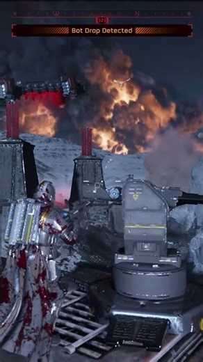 Love When This Game Starts to Get Dicey #gaming #shorts #helldivers2