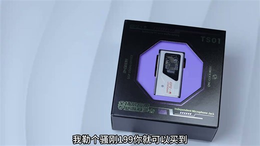 EPZ TS01【专业竞技】游戏声卡电竞耳机声卡虚拟7.1定位带麦FPS音效HiFi驱动无底噪三角洲无畏契约 TS01 月华银 标配3.5mm/USB-C（