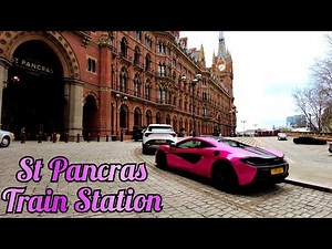 Train Station Tour of London St Pancras 4K #london #stpancras #train