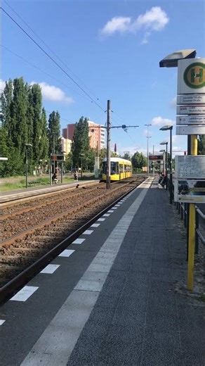 Tram Movement Through Urban Germany