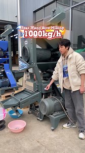 Top choice for small rice mills. 10000kg/day efficient processing, less bran, clean white rice in one pass. #ThresherMachine #farmer #RiceMillMachine #AgricultureTools #AgricultureMachinery #RiceFarmers #FarmMachine #ricefarmers #backbone | 1500kg/hour complete rice milling machine