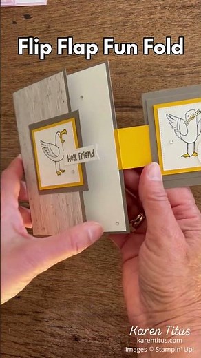 Try this Easy Flip Flap Fun Fold