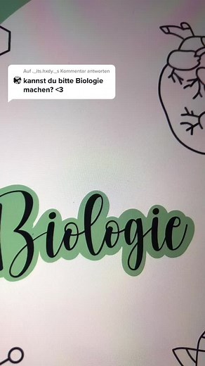 Deckblatt für Bio: Ästhetisches Design und kreative Gestaltung