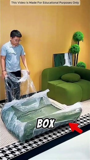 Amazing! Watch What Happens When a Sofa Is Crushed Flat! 😲