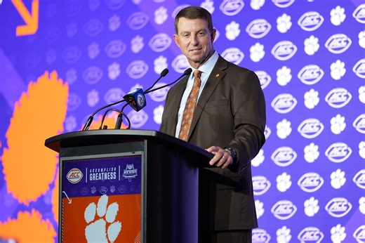 "I come out of the press conference, and my wife’s crying": Dabo Swinney recalls  painful past from initial years at Clemson during 2025 ACC media day speech