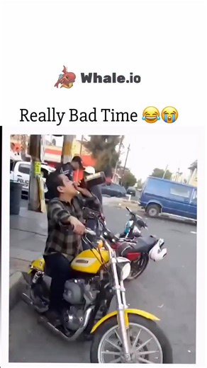 𝗗𝗢𝗢𝗠𝗘𝗗 ⚠ on Instagram: "The video shows a man sitting on a yellow motorcycle at a gas station, appearing to be in distress. He drinks from a bottle and later discards it. Throughout the scene, police vehicles and officers are present, indicating an official response to the situation. The man’s actions are limited to sitting, looking around, and gesturing towards the camera, suggesting he is waiting or observing rather than actively engaging in any further interaction. The overall tone is s
