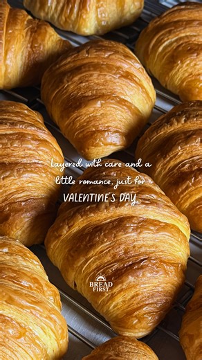Bread First | “Handcrafted love” isn’t a phrase for us. It’s the process. Lamination. Precision. Patience. And croissants baked fresh, every single... | Instagram