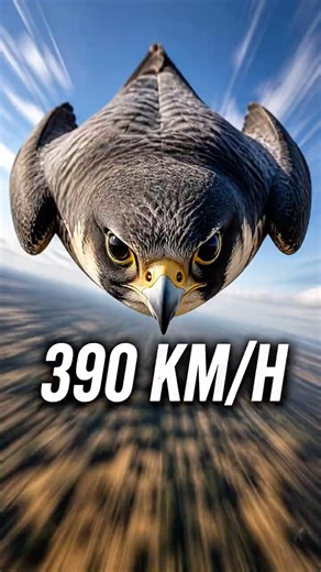 This Bird Kills at 390 km/h... Or Dies Trying 🦅💀