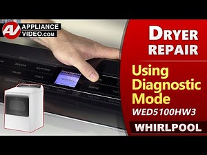 Dryer Troubleshooting, Diagnostic Mode & Error Codes by Factory Authorized Technician