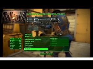 Fallout 4 Tutorial - How to extract Weapon Module | PC ULTRA (1080P HD)