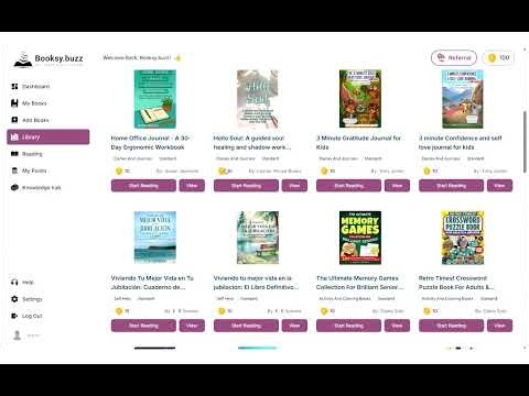 Booksy.buzz Walkthrough: Add Books, Request Reviews & Track BuzzPoints